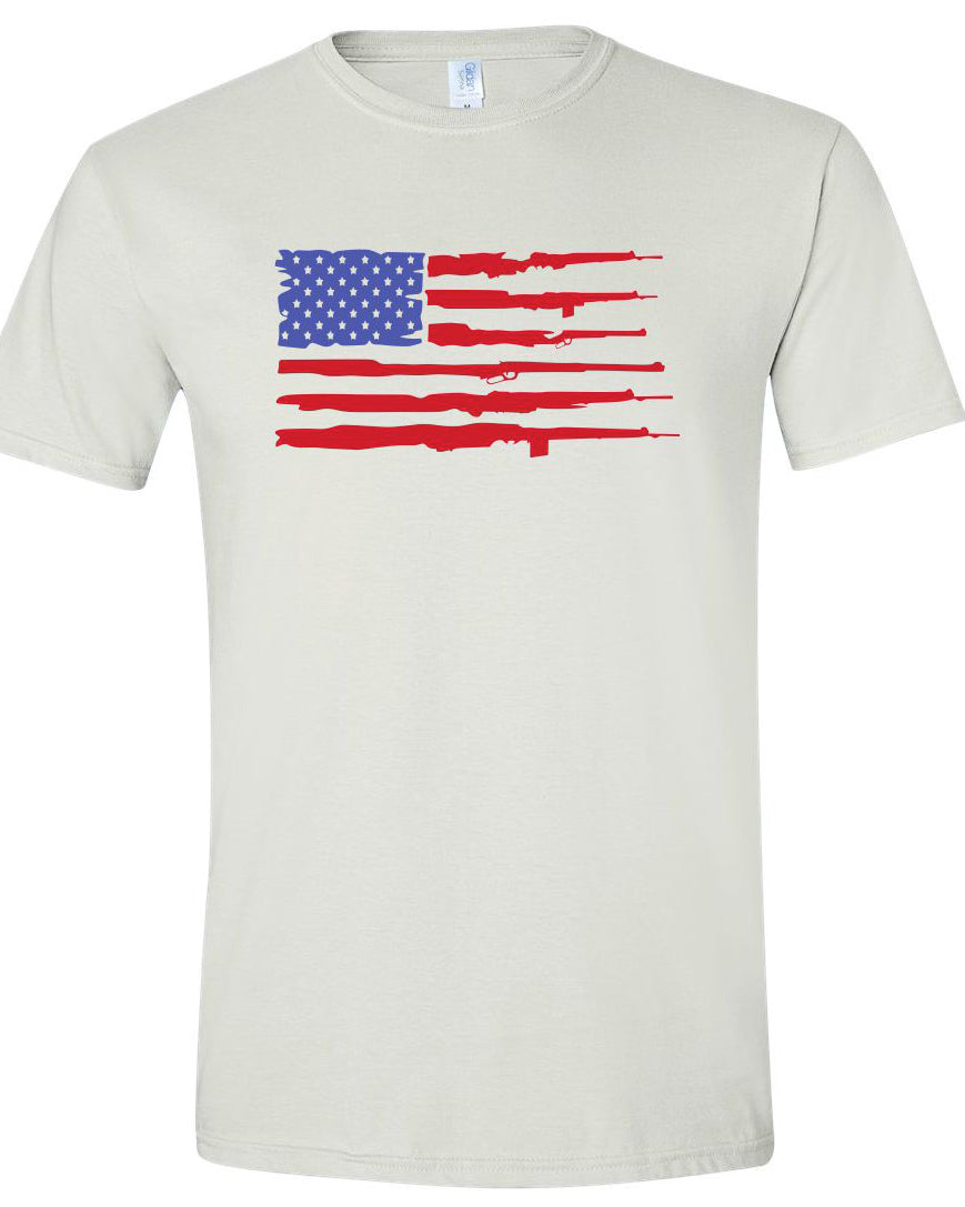 USA Flag with Arms