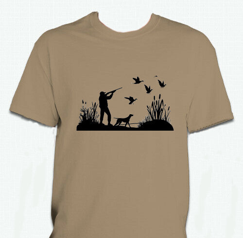 Hunter & His Dog T-Shirt