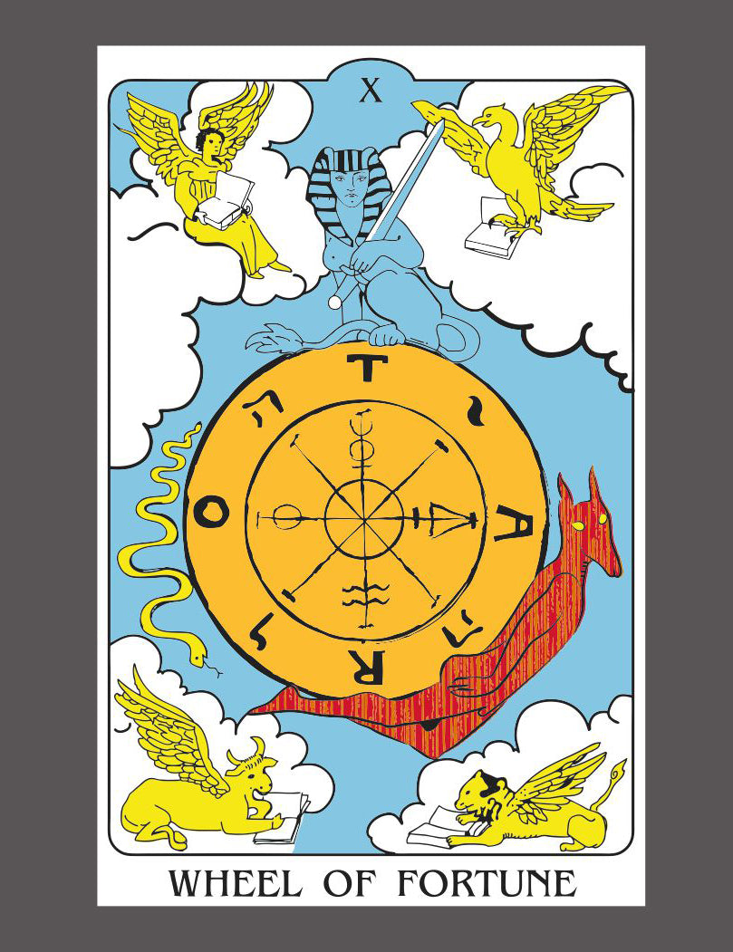 Wheel of Fortune Tarot T-Shirt