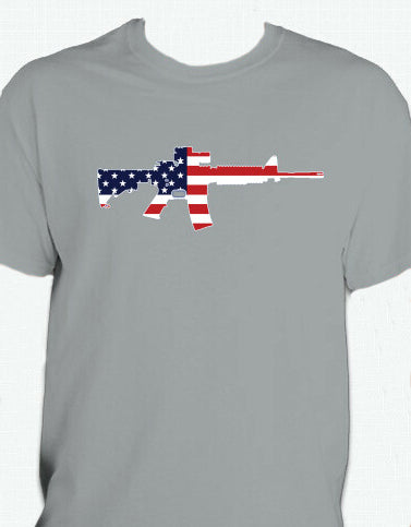 USA AR Rifle T-Shirt